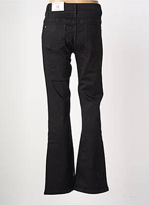 Jeans bootcut taille normale taille normale noir MORGAN femme
