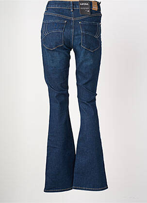 Jeans bootcut taille haute taille haute bleu KAPORAL femme