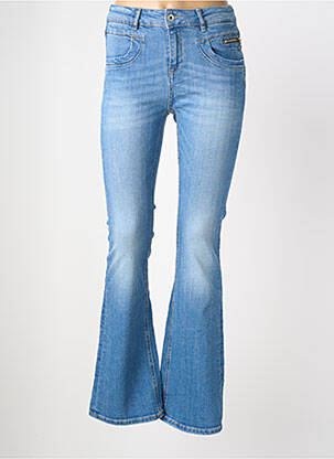Jeans bootcut taille haute taille haute bleu clair KAPORAL femme
