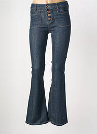 Jeans bootcut taille haute taille haute bleu KAPORAL femme