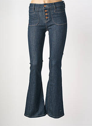 Jeans bootcut taille haute taille haute bleu KAPORAL femme