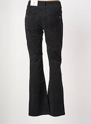 Pantalon flare stretch taille haute noir MORGAN femme