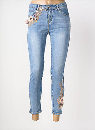 Jeans skinny taille normale taille normale bleu ZAC & ZOE femme