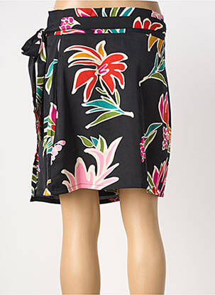 Jupe courte taille à pinces noir MOLLY BRACKEN femme