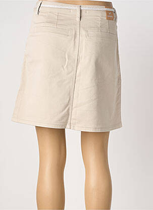 Jupe courte poches beige KAPORAL femme
