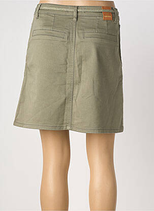 Jupe courte poches vert KAPORAL femme