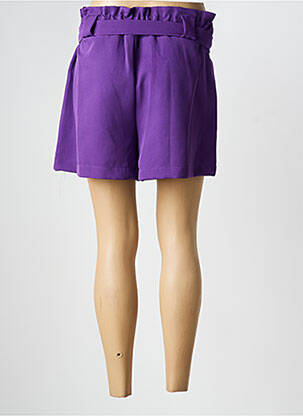Short taille normale taille normale violet LAURA & LAURENT femme