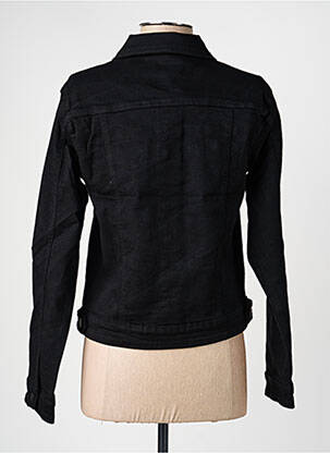 Veste casual coupe droite noir MISS BON femme
