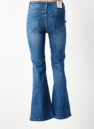 Jean coupe flare stretch taille normale bleu MISS BON femme