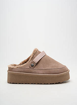 Mules/sabots talon de 4 à 6cm marron GO IN femme