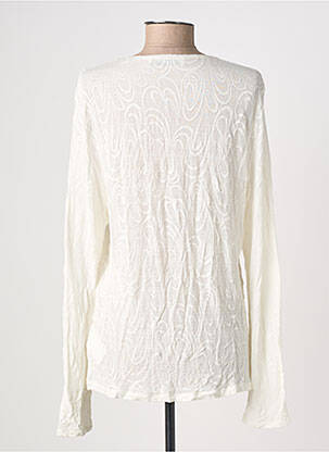 Top col rond manches longues blanc OUR LEGACY femme