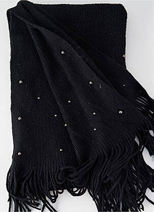 Echarpe stretch noir SANS MARQUE femme
