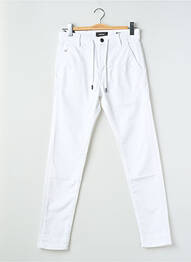 Pantalon slim stretch taille normale blanc KAPORAL homme