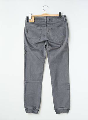 Pantalon droit poches taille élastique gris TIFFOSI garçon