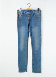 Jeans skinny stretch bleu TIFFOSI garçon