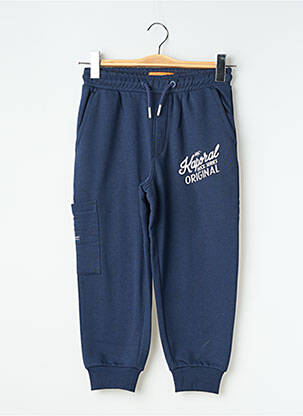 Jogging sérigraphie floquée taille élastique bleu KAPORAL garçon