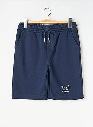 Bermuda taille élastique taille élastique bleu KAPORAL garçon
