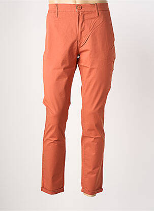 Pantalon chino stretch taille normale orange TIFFOSI homme