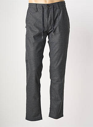 Pantalon chino tissage chiné taille normale gris KAPORAL homme