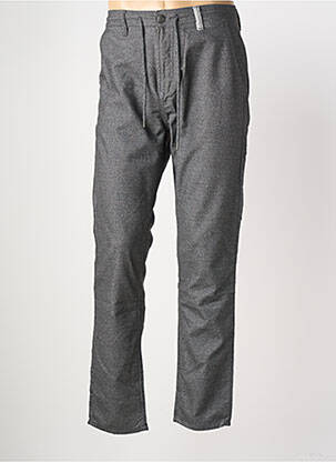 Pantalon chino tissage chiné taille normale gris KAPORAL homme