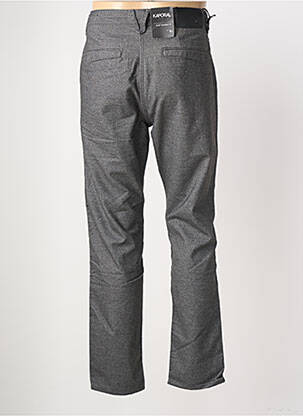 Pantalon chino tissage chiné taille normale gris KAPORAL homme