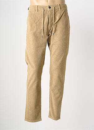 Pantalon chino stretch taille normale beige KAPORAL homme