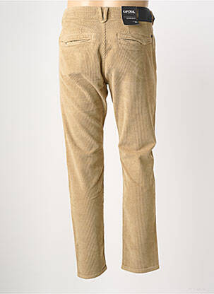 Pantalon chino stretch taille normale beige KAPORAL homme