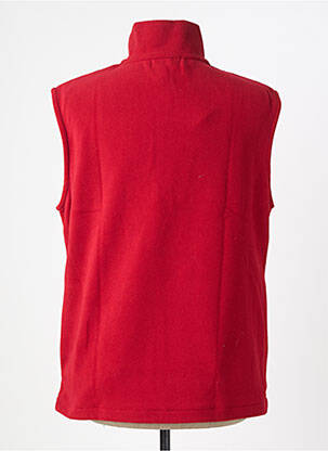 Polaire coupe droite rouge SABLE ET MER homme