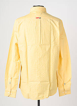 Chemise manches longues coupe droite jaune DOSGALGOS homme