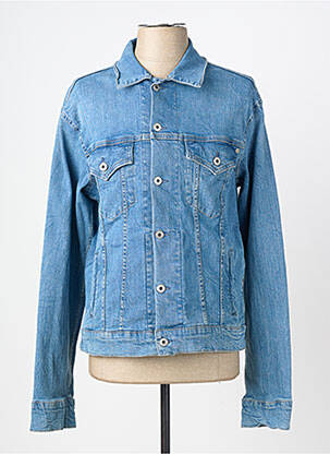 Veste casual fermeture boutonnée sur le devant bleu PEPE JEANS homme
