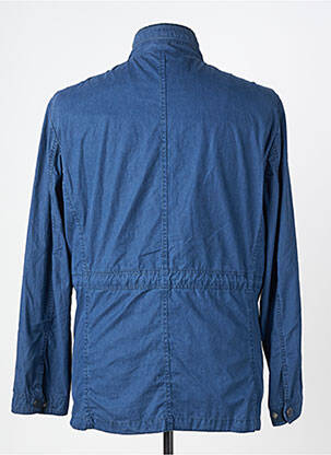 Parka manches longues sans capuche bleu SEA BARRIER homme
