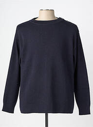 Pull stretch manches longues bleu YACHTING COLLECTION BY WIN'S homme
