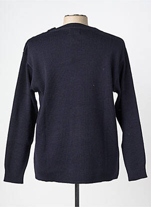 Pull stretch manches longues bleu YACHTING COLLECTION BY WIN'S homme
