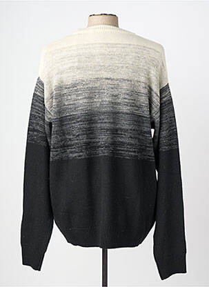 Pull stretch manches longues gris KAPORAL homme
