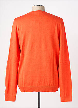 Pull stretch manches longues orange STREET ONE homme