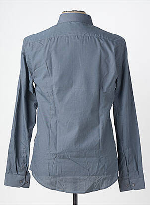 Chemise manches longues coupe droite gris YVES ENZO homme