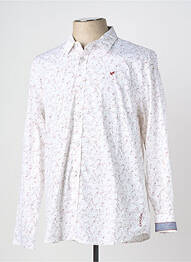 Chemise manches longues coupe droite beige KAPORAL homme