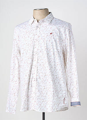 Chemise manches longues coupe droite beige KAPORAL homme