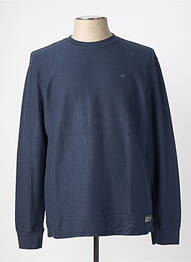 Sweat-shirt stretch manches longues bleu KAPORAL homme