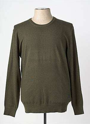 Pull stretch manches longues vert KAPORAL homme