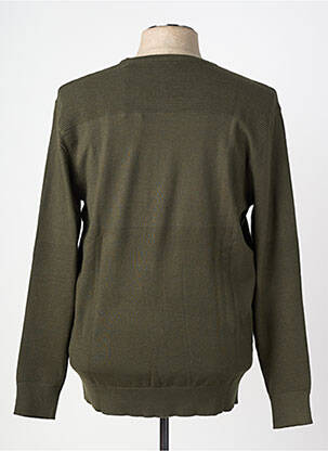 Pull stretch manches longues vert KAPORAL homme