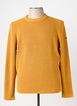 Pull stretch manches longues jaune PEPE JEANS homme