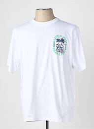 T-shirt stretch manches courtes blanc KAPORAL homme