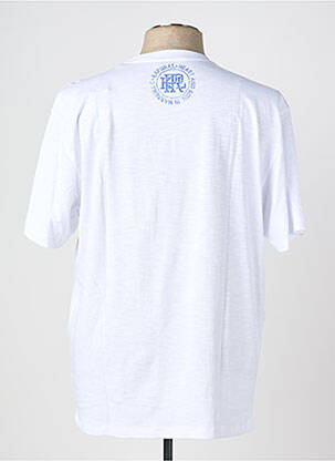 T-shirt stretch manches courtes blanc KAPORAL homme