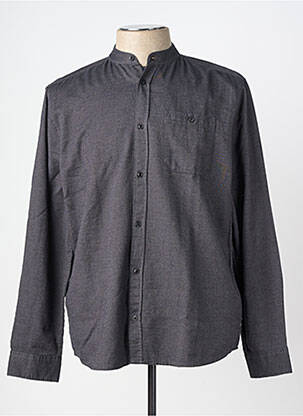 Chemise manches longues coupe droite gris STREET ONE homme