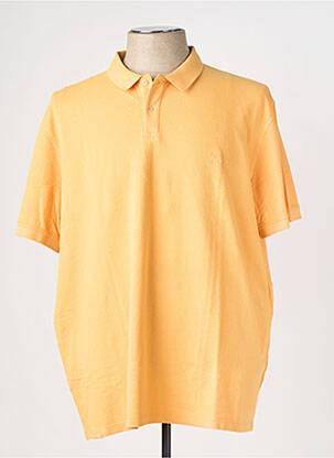 Polo stretch manches courtes jaune OXBOW homme