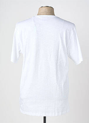 T-shirt stretch manches courtes blanc KAPORAL homme