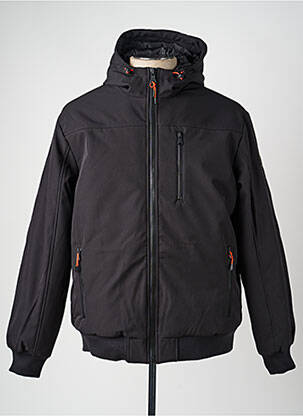 Parka manches longues sans capuche noir KAPORAL homme