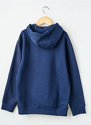 Sweat-shirt à capuche poches manches longues bleu KAPORAL garçon