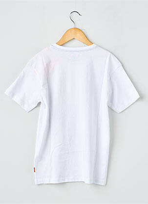 T-shirt coupe droite manches courtes blanc KAPORAL garçon